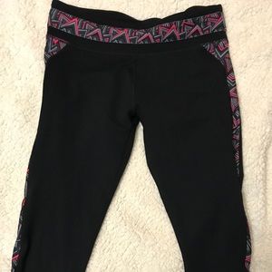 Fabletics Black and red leggings